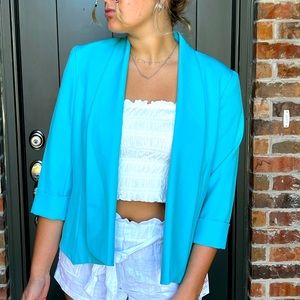 Light blue blazer